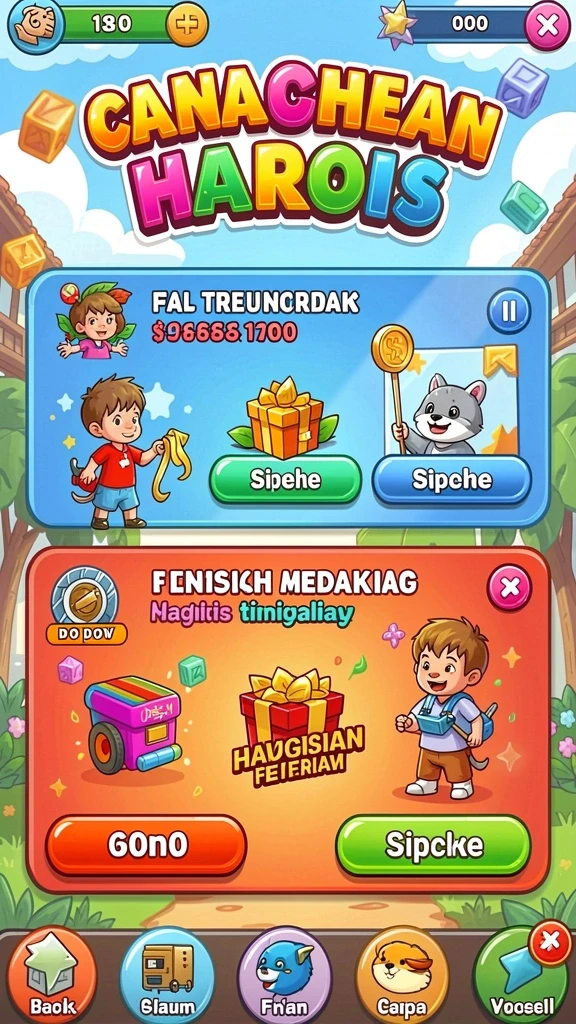 Tangkapan layar menampilkan tampilan level dengan grafis luar biasa.