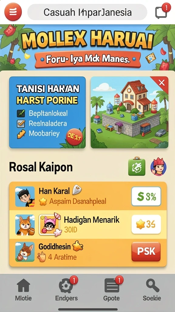 Level yang menantang dengan grafik yang menarik.