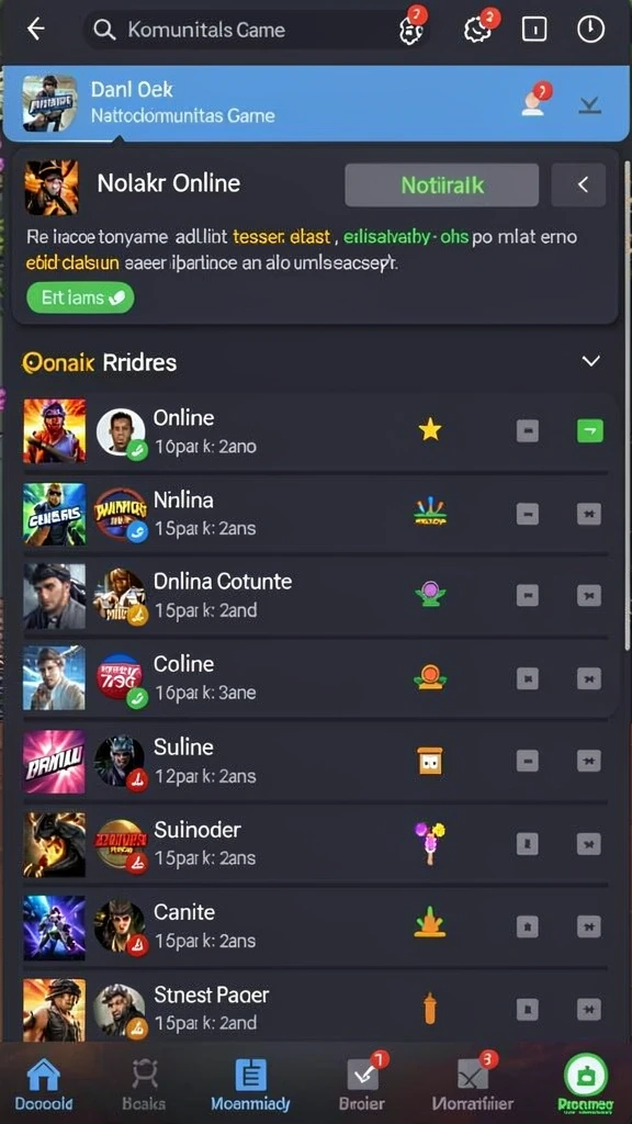 Kompetisi seru dengan teman-teman dalam mode multiplayer.