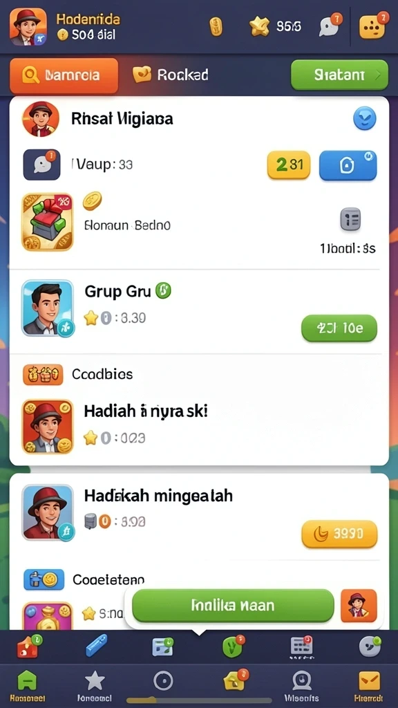 Screenshot tampilan antarmuka yang menarik dari 88MAIN.
