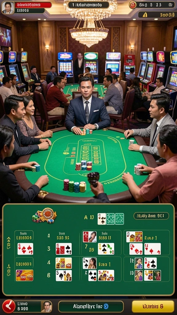 Screenshot menampilkan berbagai pilihan permainan yang tersedia.