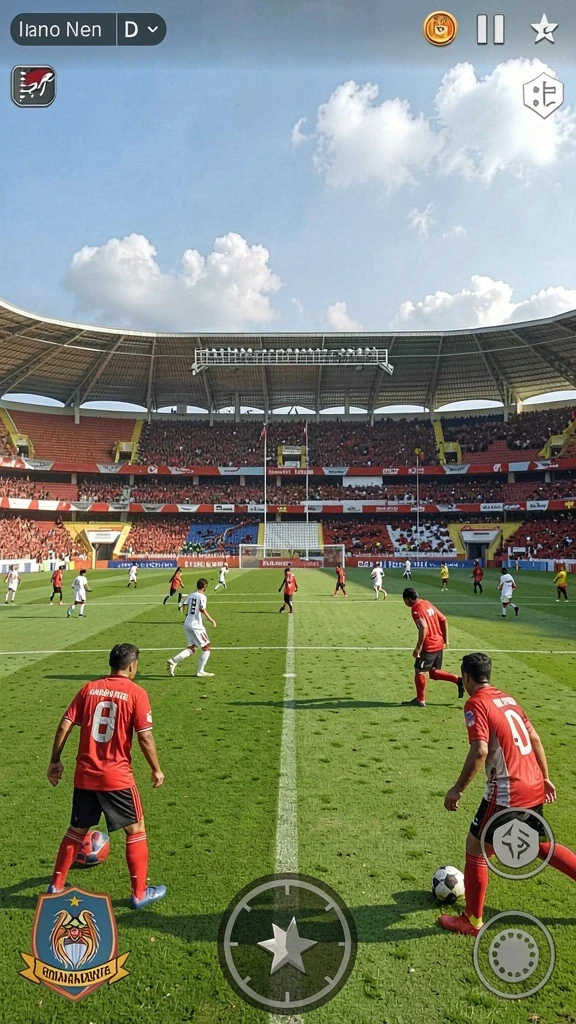 Tampilan awal permainan yang menarik dan penuh warna.