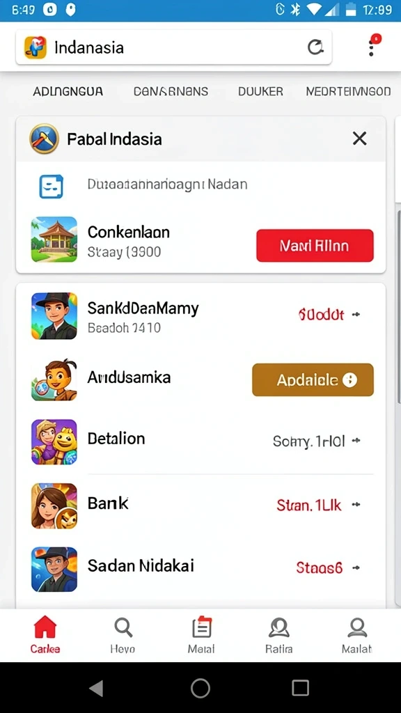 Beragam karakter yang bisa dipilih dan dikembangkan.