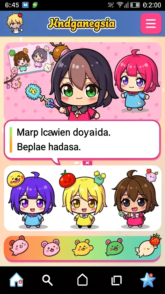 Karakter menarik dengan cerita yang mendalam.