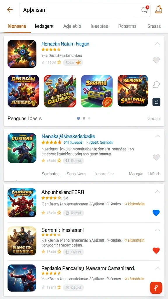 Tampilan antarmuka yang sederhana dan menarik.