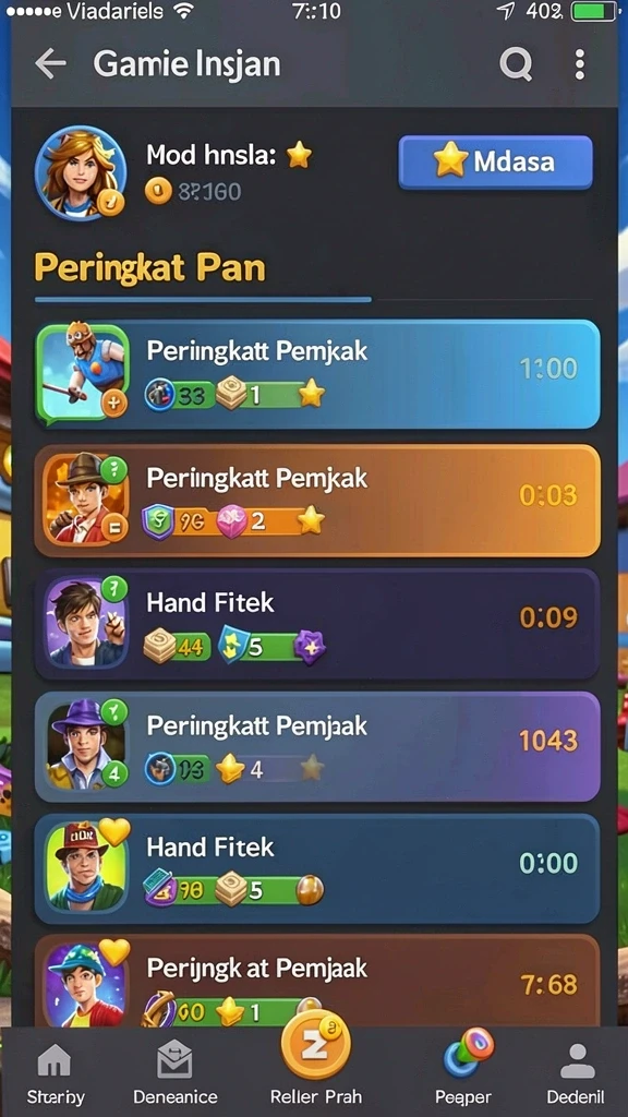 Tampilan antarmuka yang intuitif dan mudah dipahami.