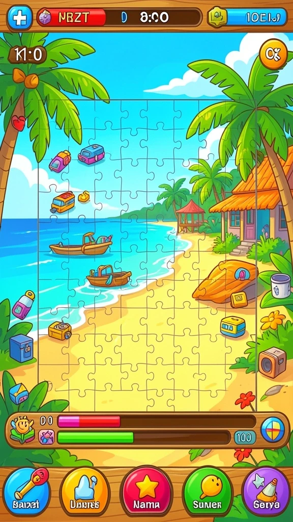 Grafis detail tinggi dengan efek suara yang realistis.