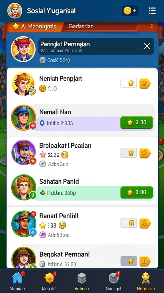 Mode multiplayer memungkinkan interaksi yang seru.