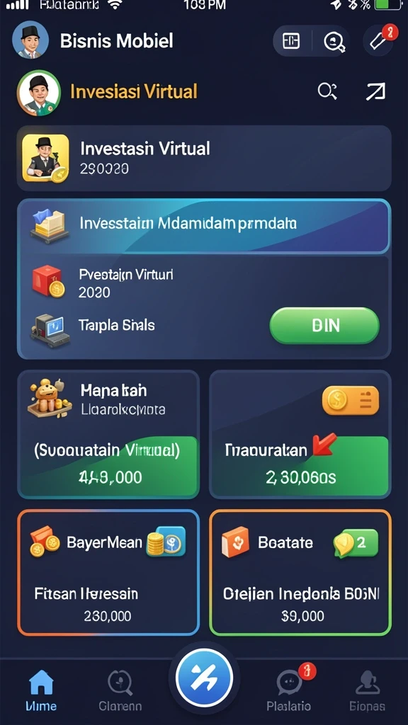 Misi dan pencapaian yang menantang untuk pemain.