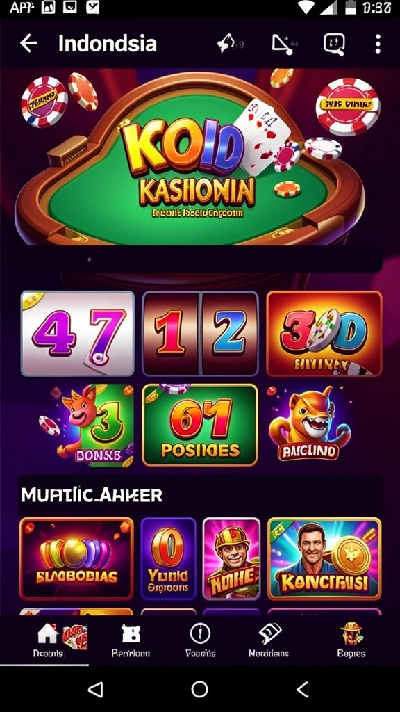 Menampilkan salah satu level menantang dari game.