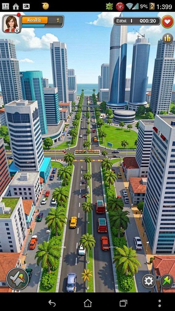 Screenshot memperlihatkan fitur interaksi sosial di dalam aplikasi.