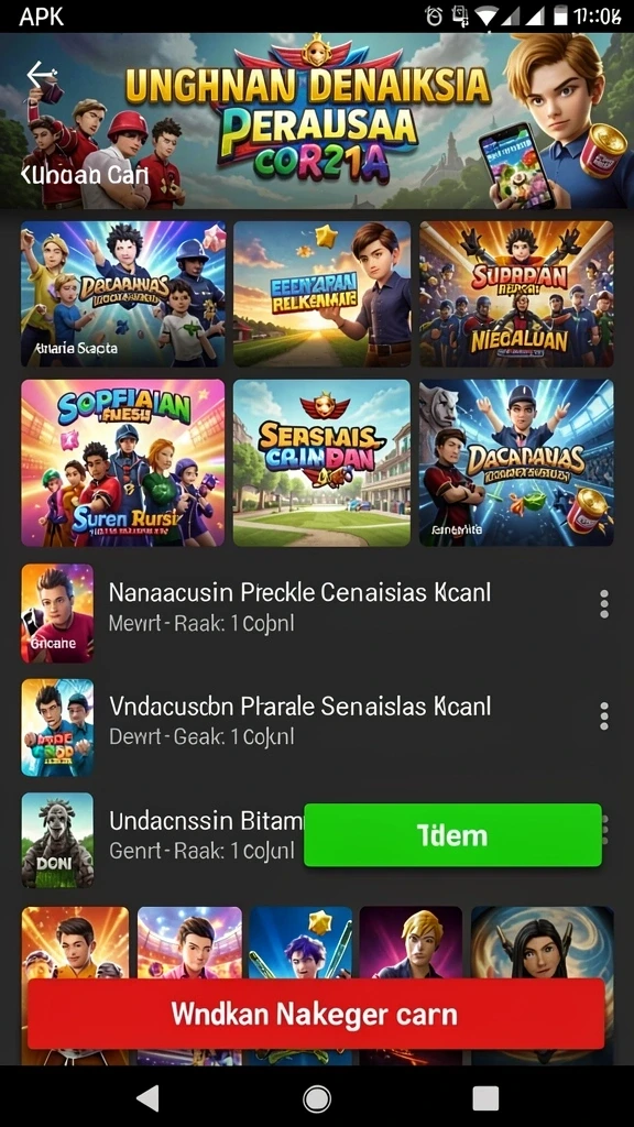 Tampilan antarmuka yang ramah pengguna.