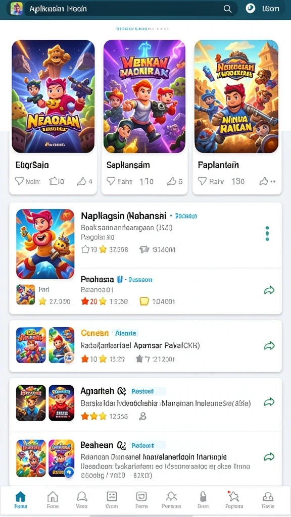 Level baru yang menantang untuk dijelajahi.