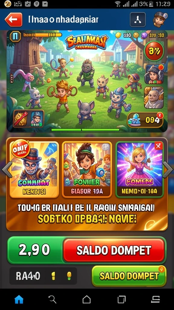 Beragam jenis permainan untuk semua pemain.
