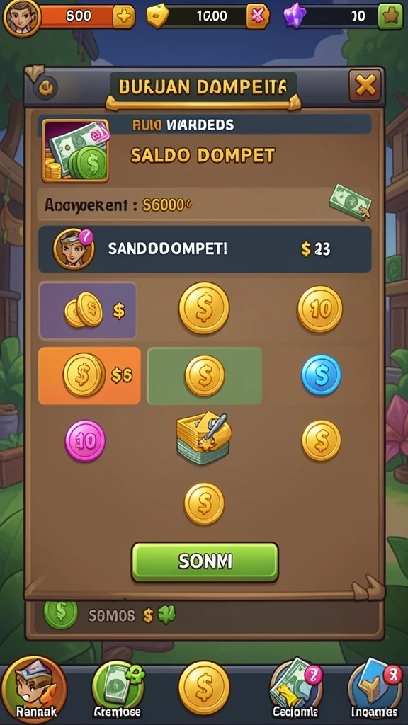 Screenshot memperlihatkan level baru yang baru saja ditambahkan.
