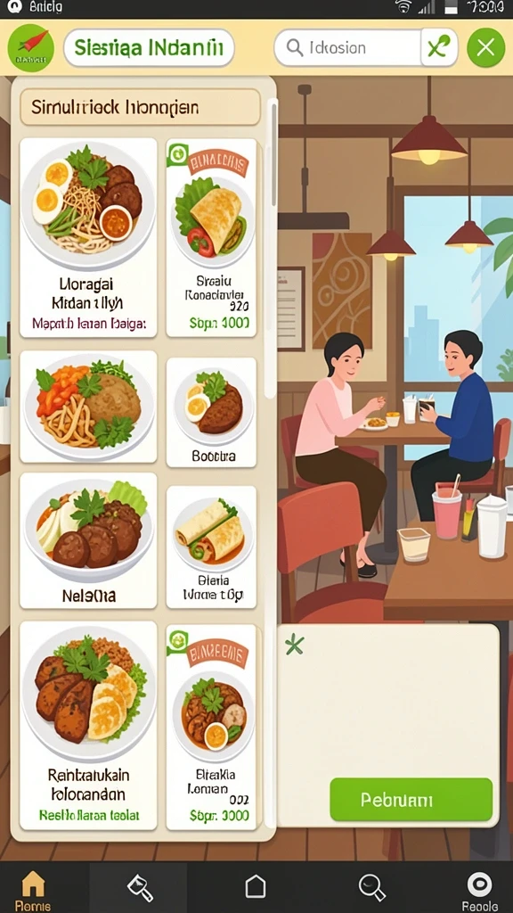 Tampilan antarmuka HAO788 yang menarik dan mudah digunakan.