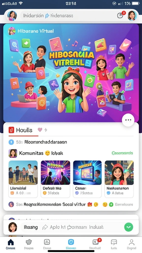 Berbagai kategori permainan untuk semua kalangan.