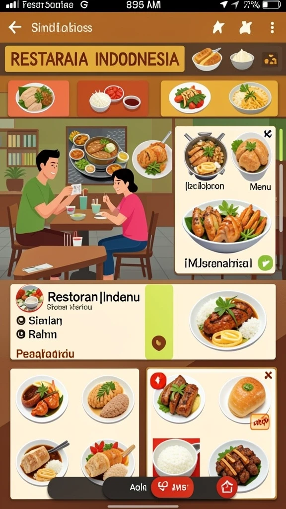 Gambar menunjukkan banyak pilihan permainan yang tersedia.