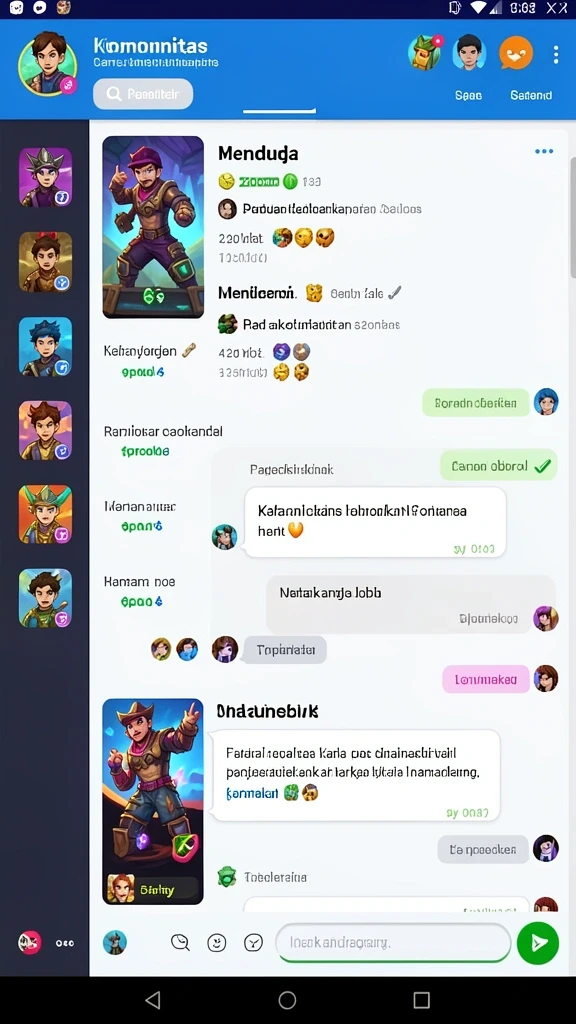 Tampilan antarmuka yang menarik dan mudah dinavigasi.