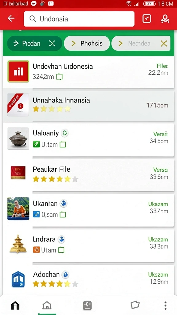 Tampilan antarmuka yang intuitif dan menarik.