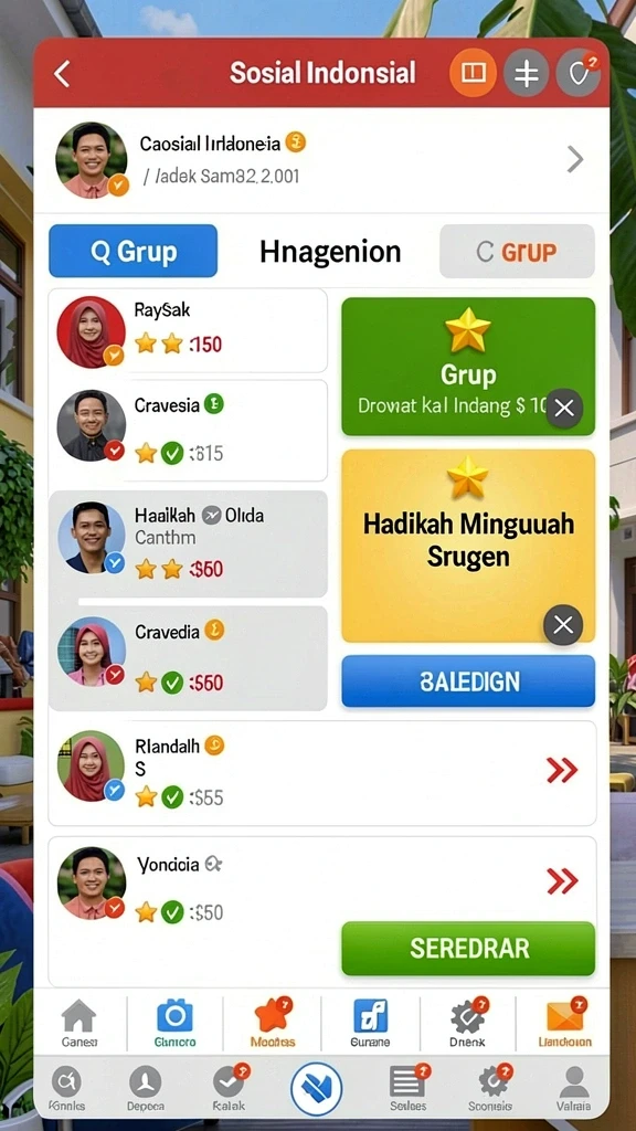 Bonus harian yang menarik untuk meningkatkan pengalaman bermain.