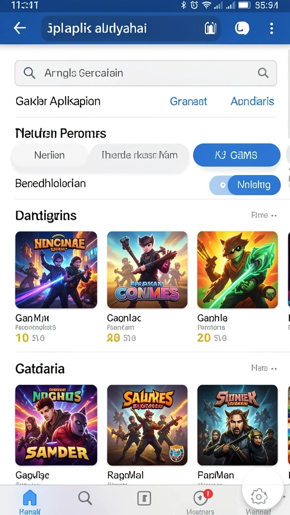 Tampilan antarmuka yang sederhana dan menarik.