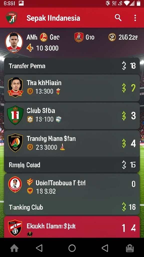 Tampilan awal yang mengesankan dan penuh warna.