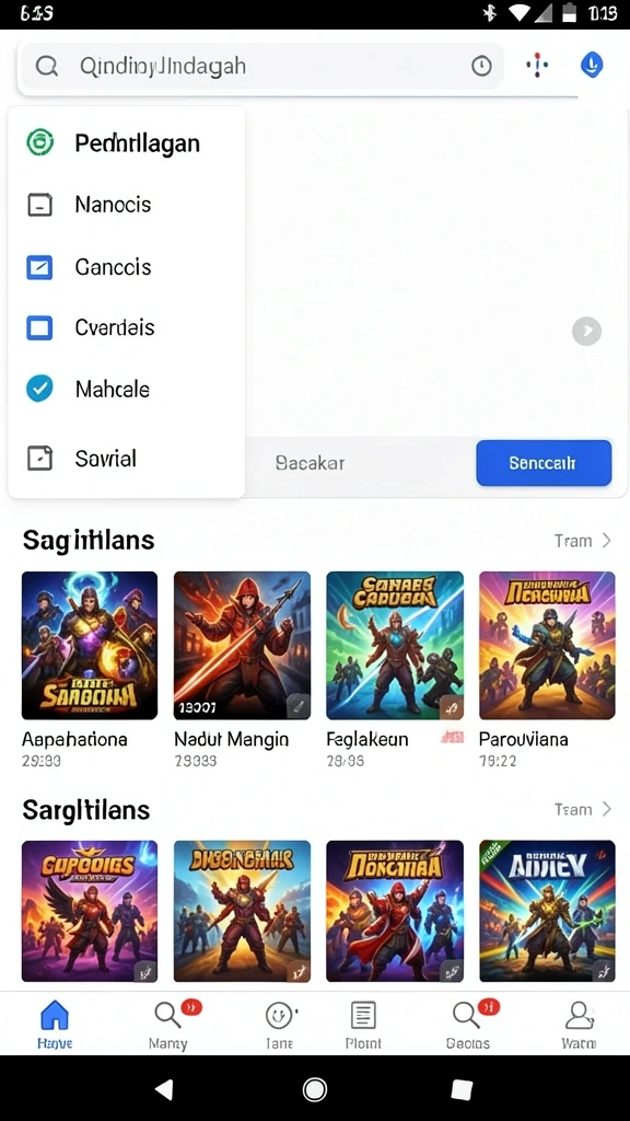 Beragam permainan seru untuk dinikmati bersama teman.