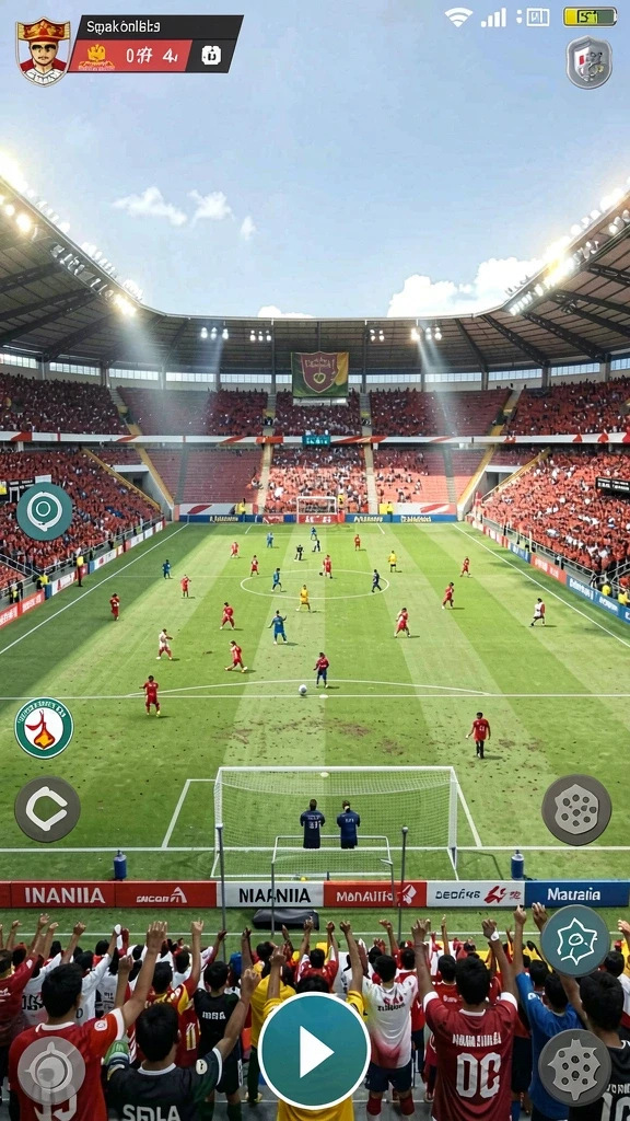 Screenshot menampilkan karakter dalam suasana pesta pernikahan.