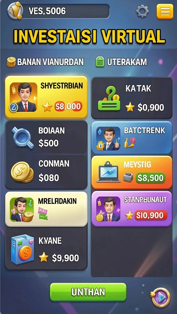 Mode permainan kompetitif yang seru dan menantang.