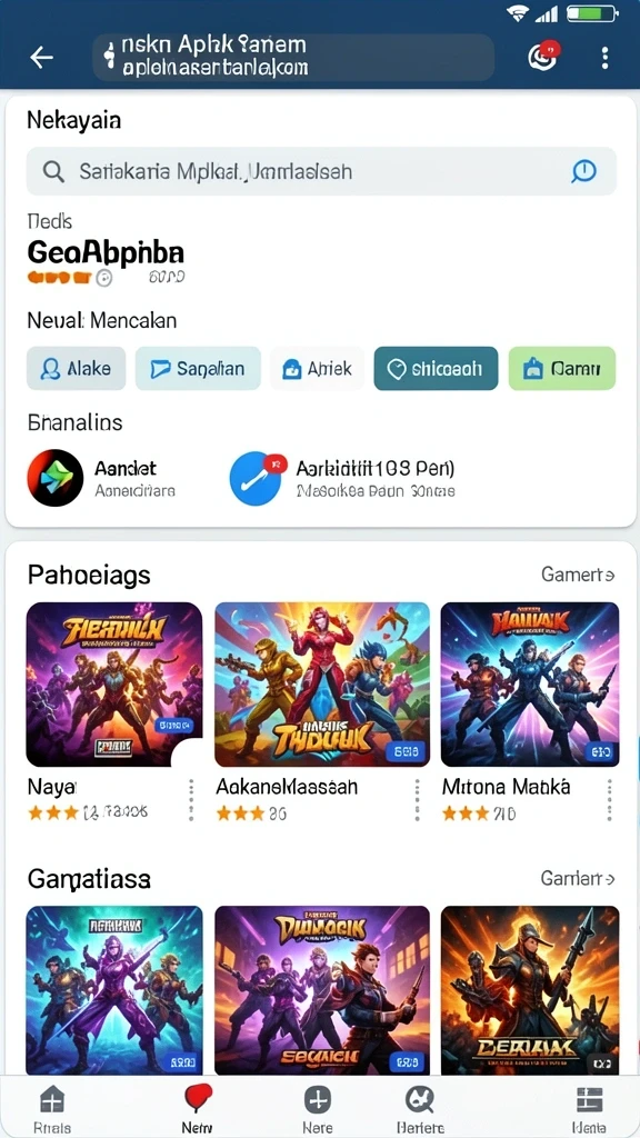 Grafis memukau yang membuat permainan semakin seru.