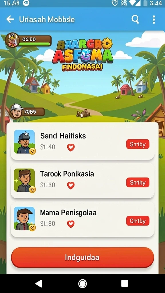 Tampilan antarmuka yang menarik dan mudah digunakan.