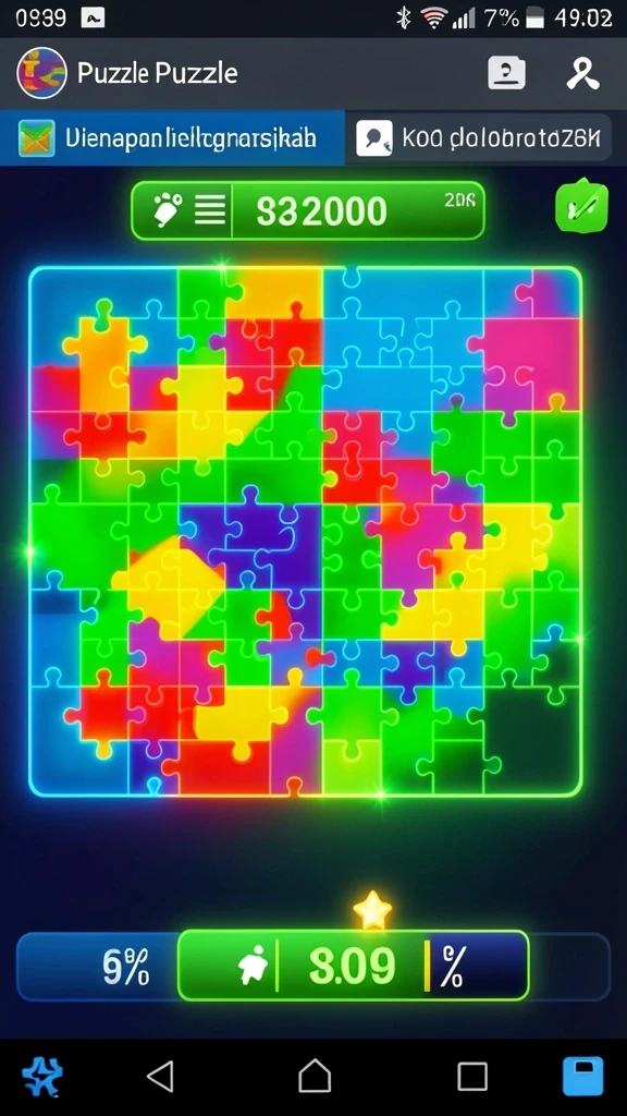 Tangkapan layar yang menunjukkan pertempuran epik dalam RPGAME.
