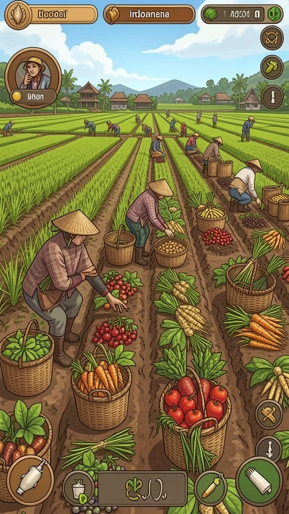 Tampilan layar utama SL888 yang menarik.