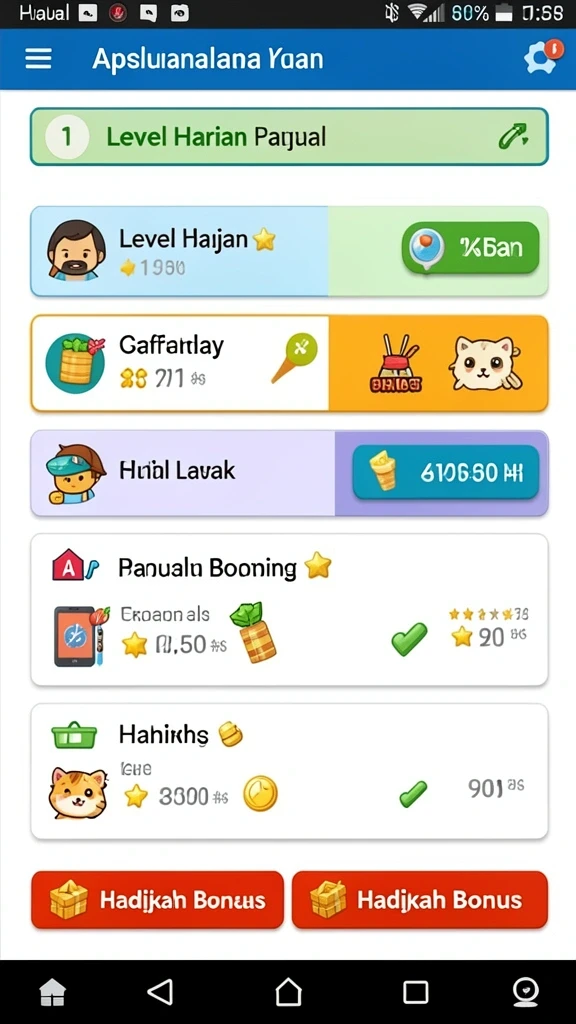 Antarmuka yang ramah pengguna memudahkan navigasi.