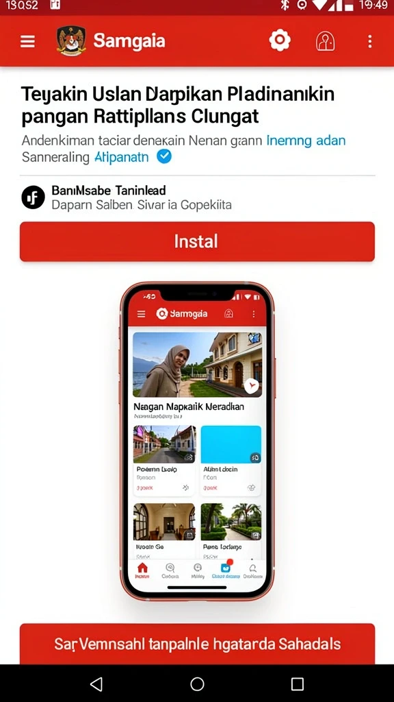 Screenshot menampilkan fitur pencarian teman bermain.