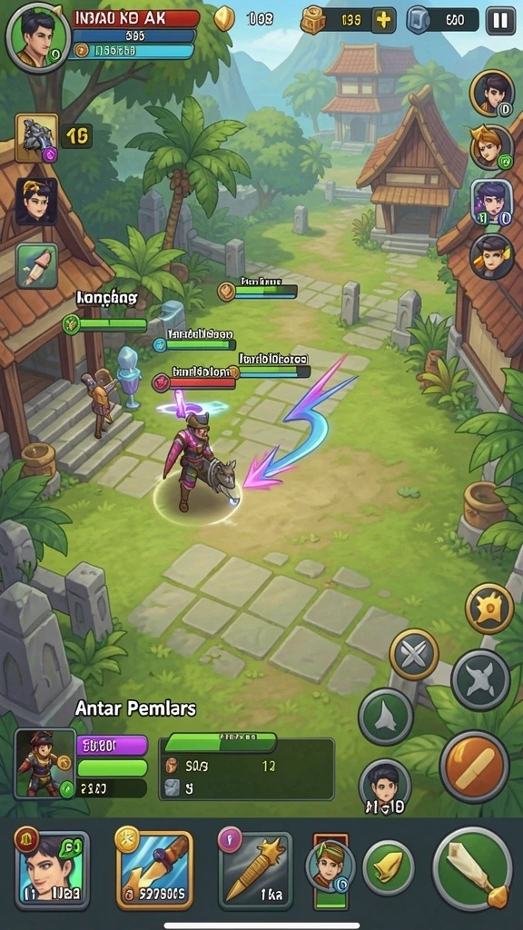 Fitur multiplayer untuk bersaing dengan teman.