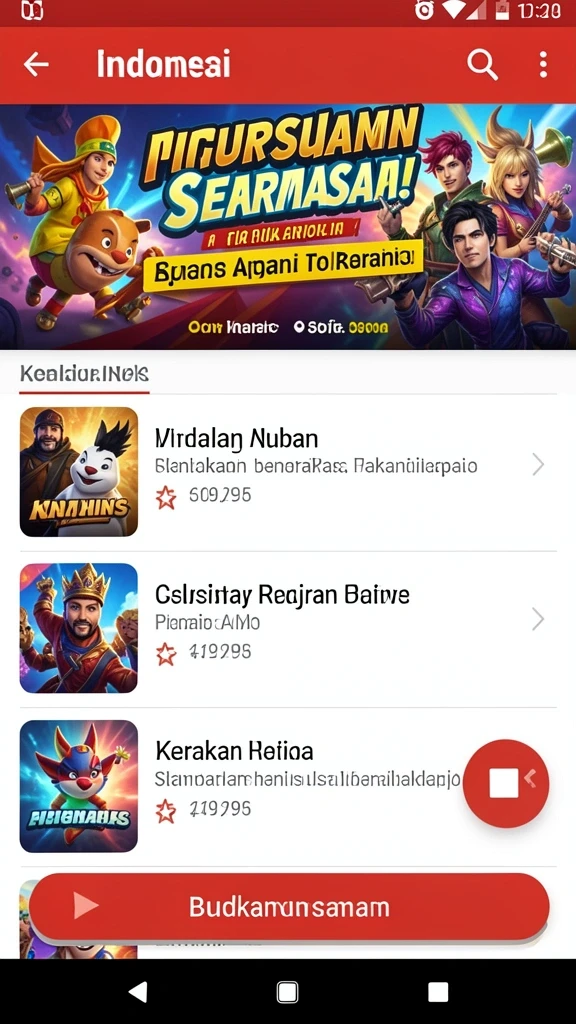 Pengumpulan item yang menarik dan variatif.