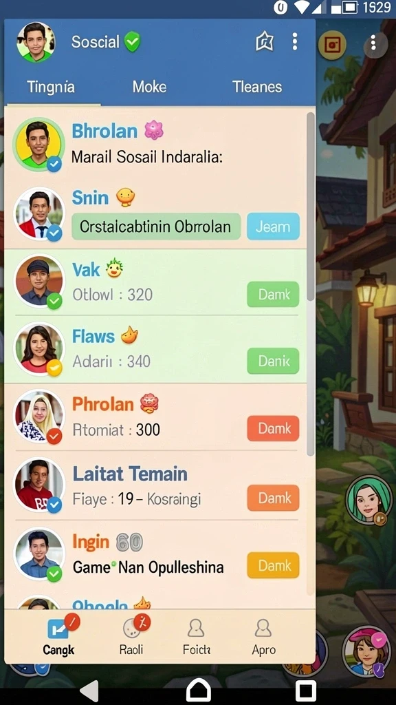 Ragam tantangan menarik di setiap level.