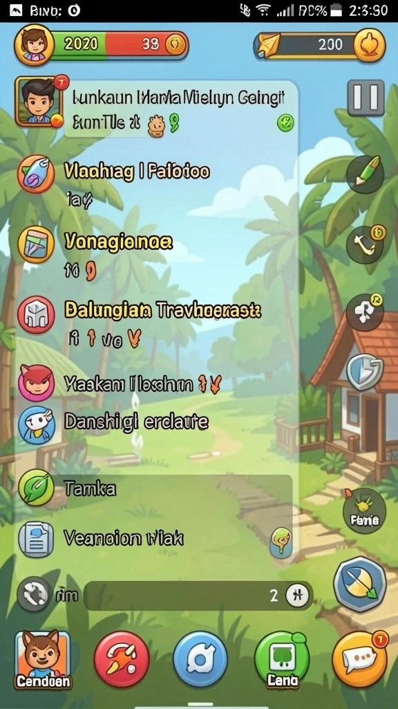 Tampilan antarmuka yang menarik dan user-friendly.
