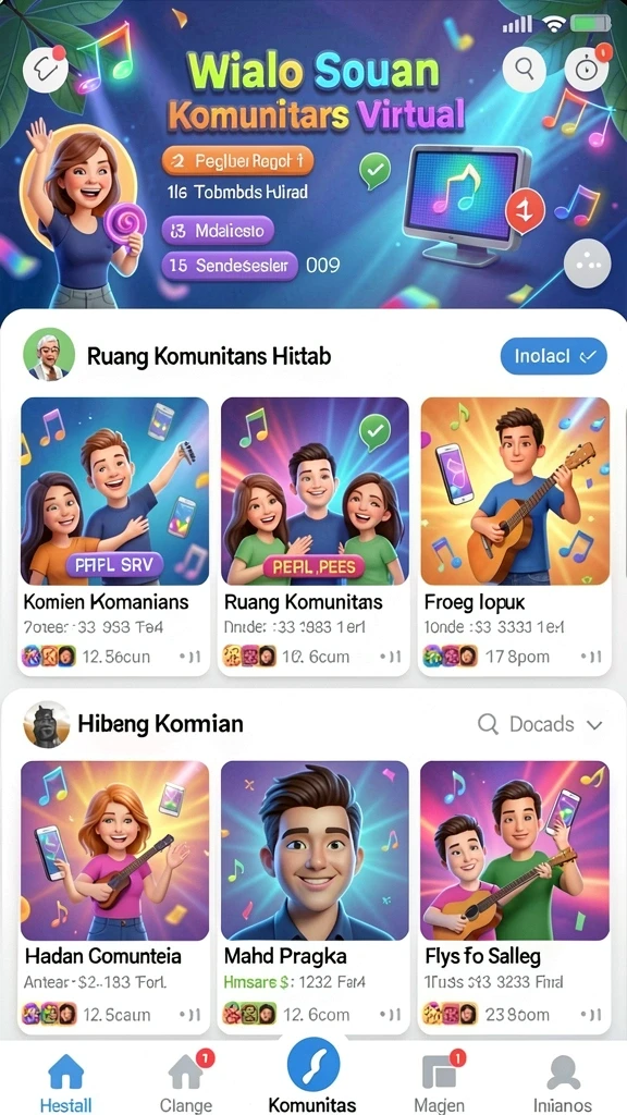 Mode permainan seru yang menantang dan mengasyikkan.